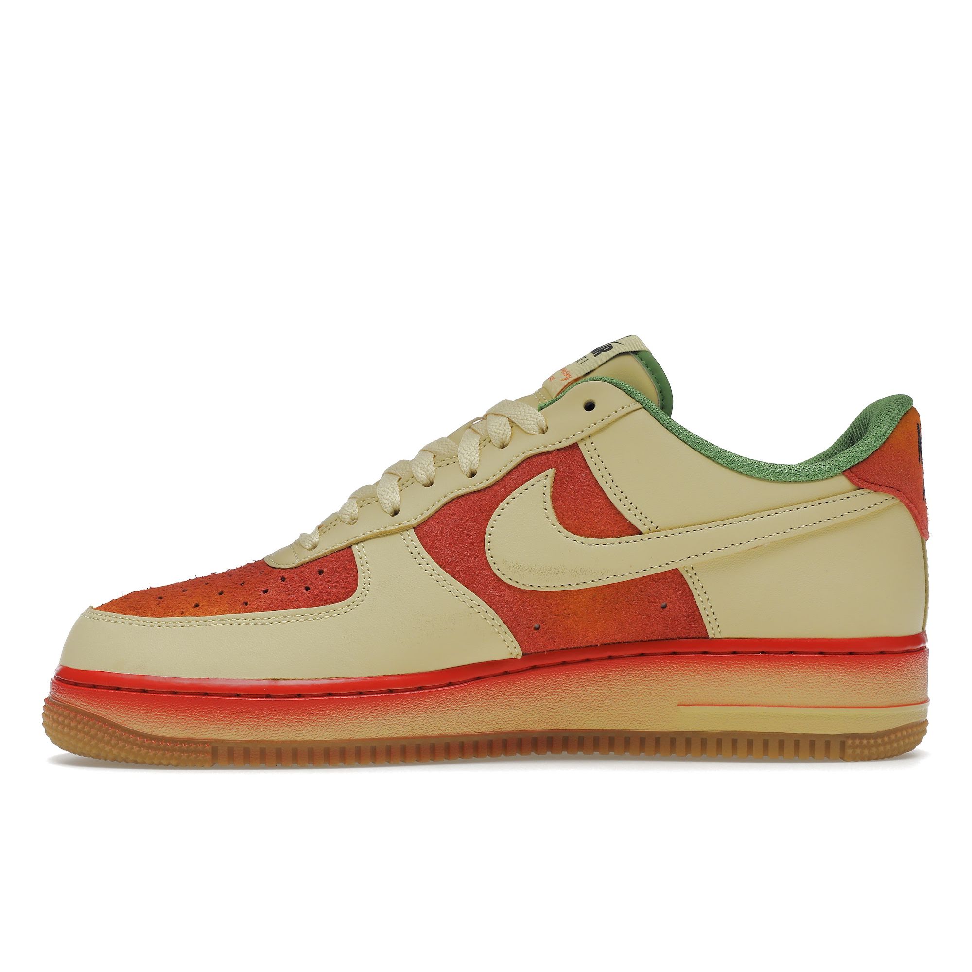 Кроссовки унисекс Nike Air Force 1 07 Chili Pepper Tan Lemon-Wash University-Red — фото 5