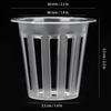 50Pcs Hydroponics Soilless Plant Flower Growing Basket Mesh Pot Net for Greenhouse