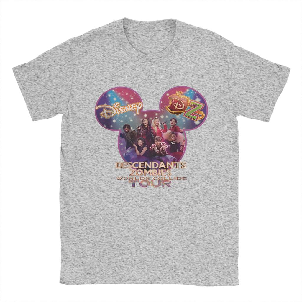 Pánské Dámské Zombies 4 Potomci Hudební Festival Světová Kolize Turné Tričko Bavlněné Oblečení Krátký Rukáv Tričko Jedinečné