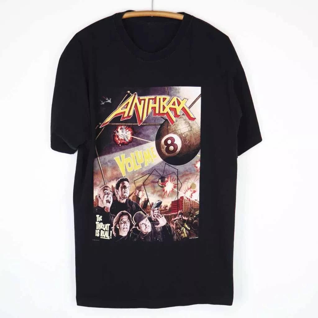 1998 Anthrax Tour Of Terror Band Shirt Black Unisex S-2345XL.webp S разноцветный