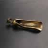 New Tea Scoops Shovel Brass Copper Goat Head Coffee Black Tea Spoon Powder Teaspoon Teaware Tea Ceremony Ice Cream