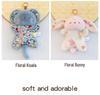 Cute Little Wolf Plush Pendant & Hand Warmer Toy
