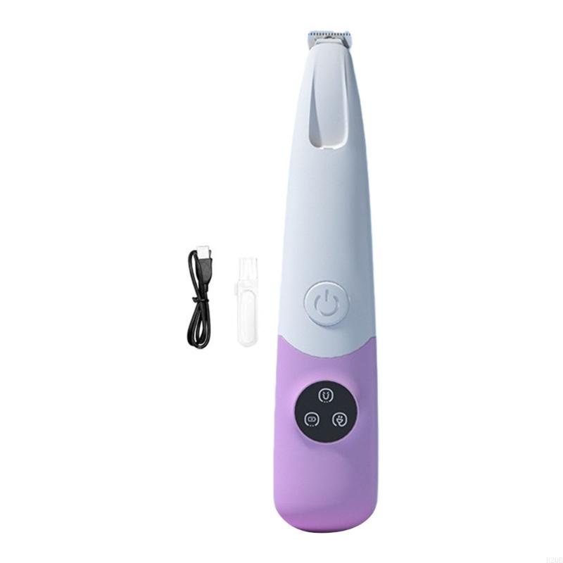 Ergonomic Pet Hair Trimmer Rechargeable Battery Quiet Operations For Dog Cats