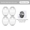 For Skoda 4PCS Car Door Lock Cover Stainless Steel Protection Accessories Rapid Octavia Derivative Enyaq-iV VisionS Yeti Scala