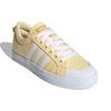 Adidas Neo Bravada Slip Resistant Lightweight Durable Low Top Skate Shoes Women Sneakers Yellow White FW2908