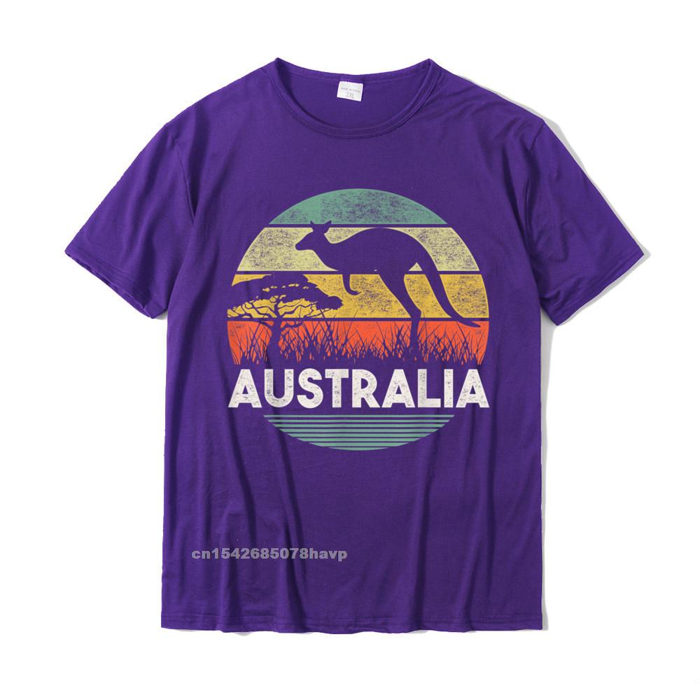 Australia Day Shirt Funny Australian Kangaroo Vintage Gift TShirt Unisex Funky Casual Tops Shirt Cotton T Shirts Fashionable