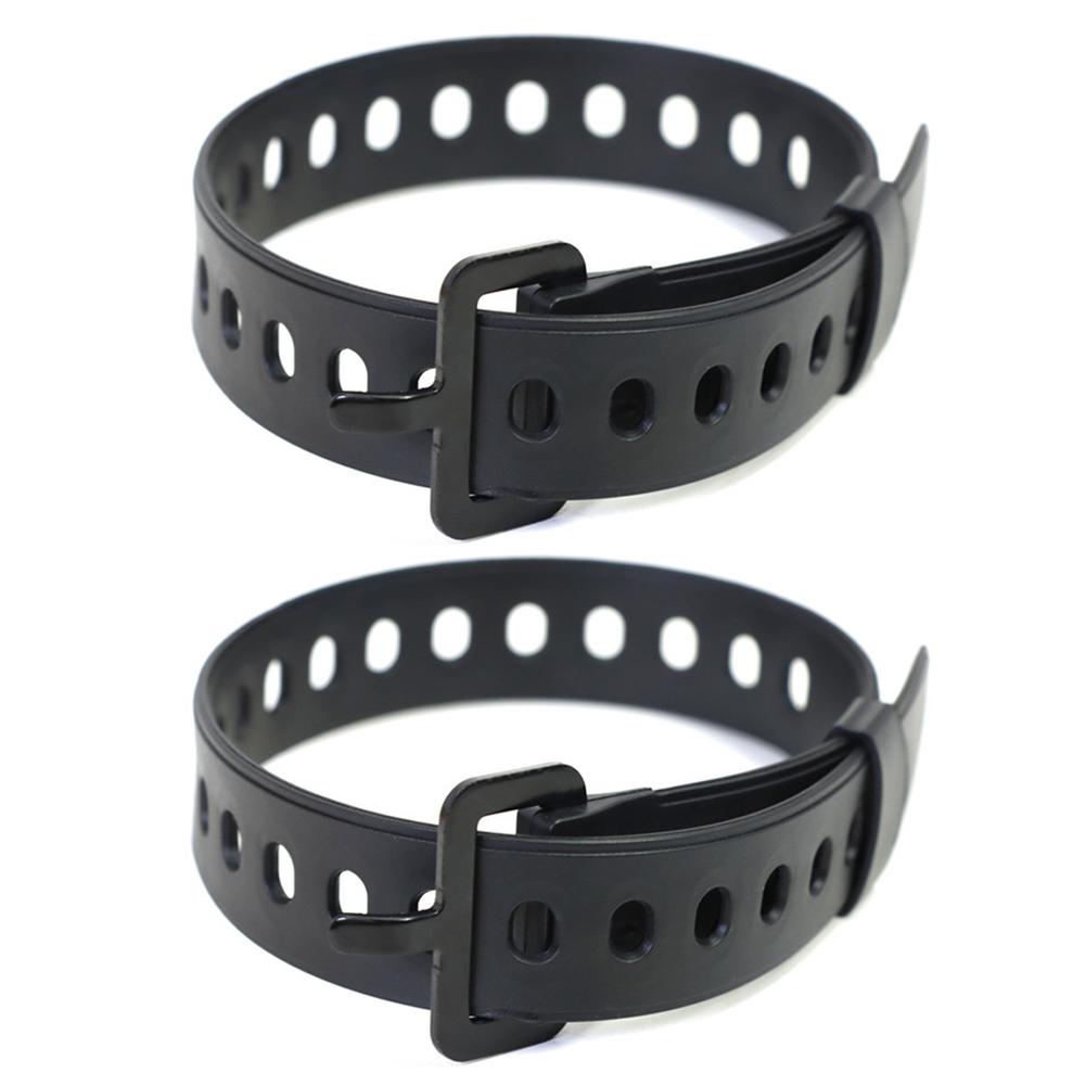 2Pcs Travel Tied Belt High Strength Camping Hiking Cargo Storage Belt Buckle for Flashlight Luggage Air Pump Self Defense Stick
