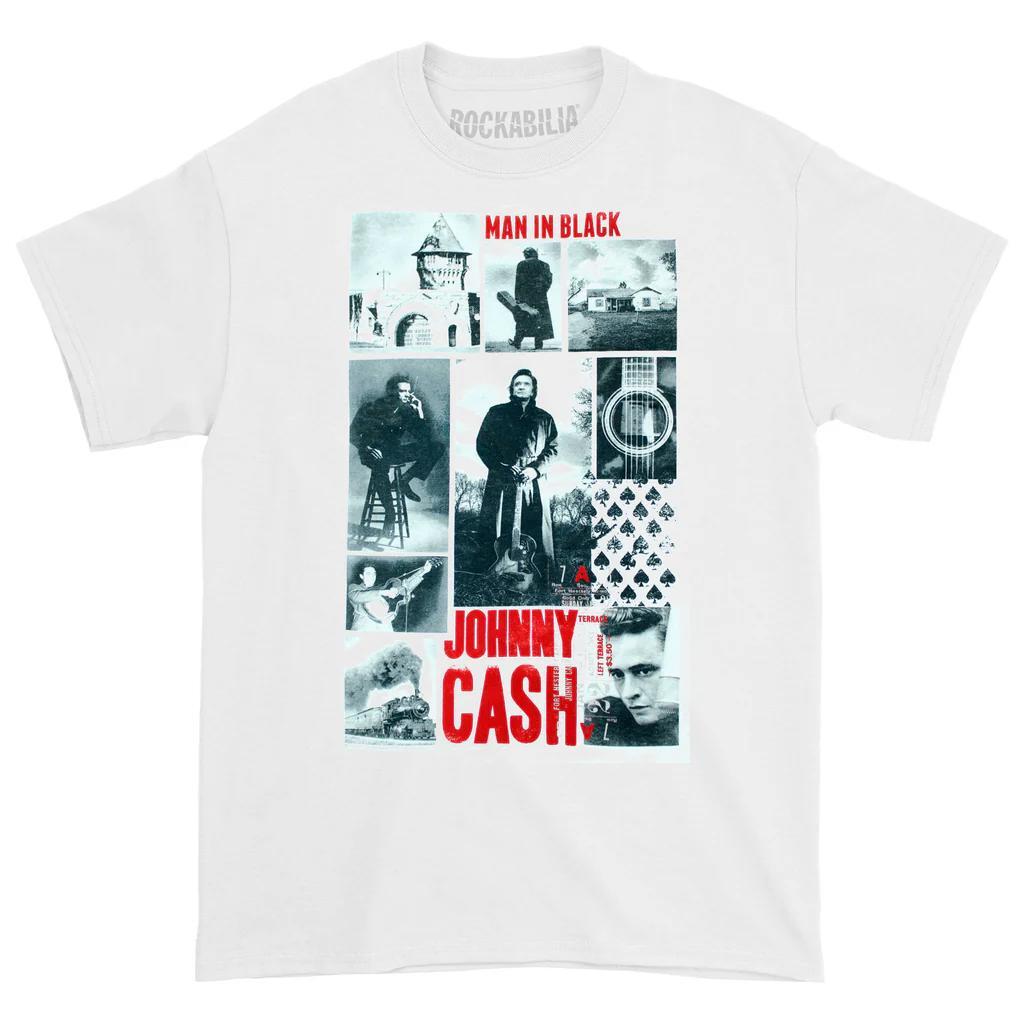 Johnny Cash Photo Shirt Unisex In Black Johnny Cash Tshirt 2xl M