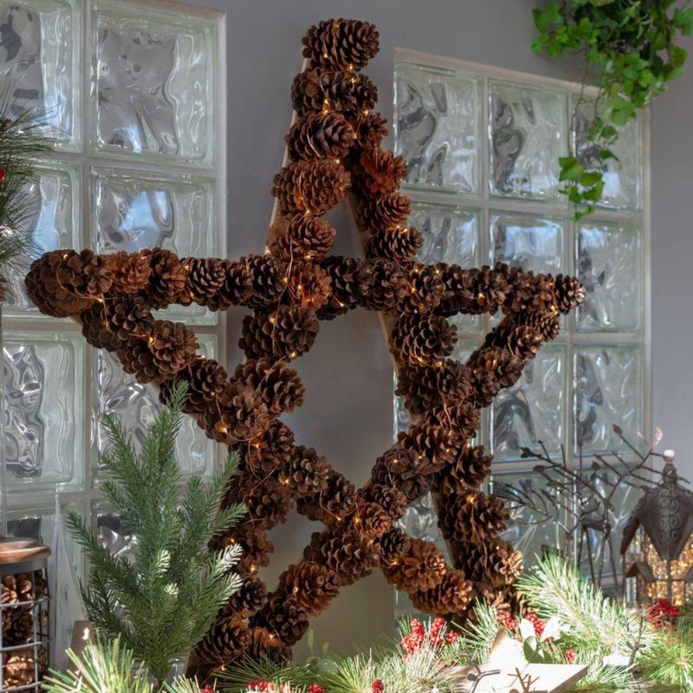 Wreath Western Food Plate Natural Pine Nut Artificial Flower Florist Decoration Wedding Decoration