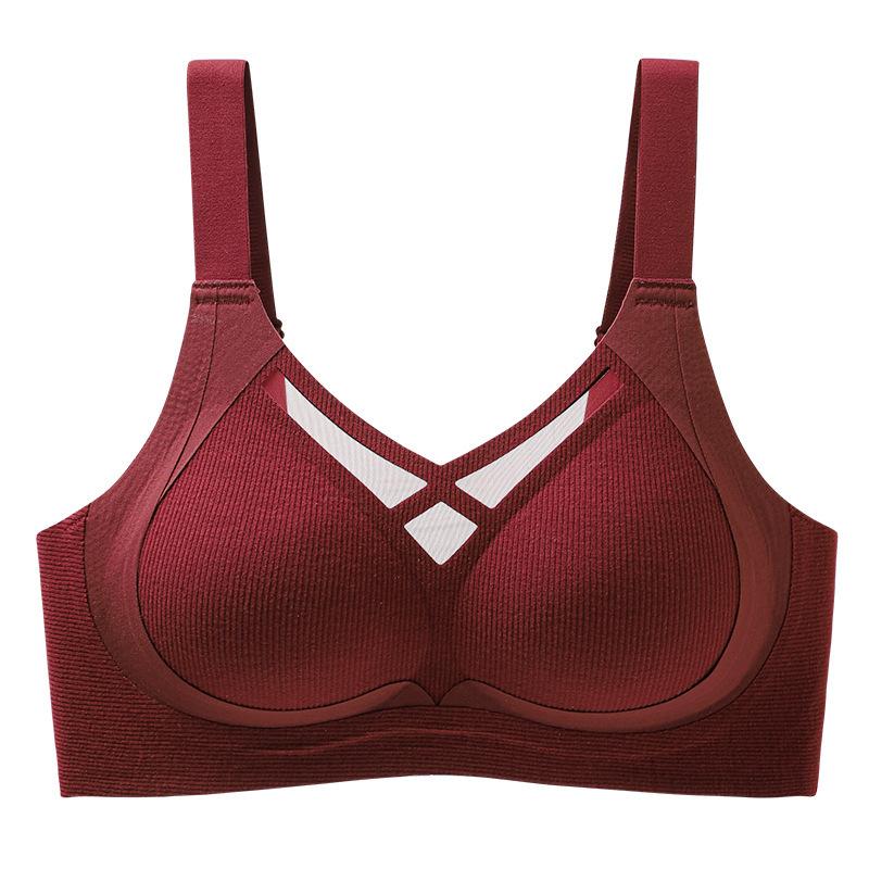 

Jelly has no traces, no steel ring, thin and soft support, gather and close the secondary breasts to prevent sagging, and the upper support for 2XL （40/90ABC）