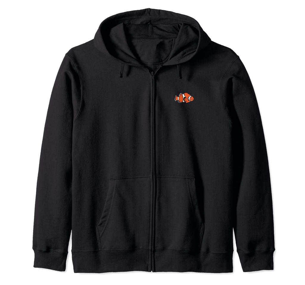 Nemo Fish Sea Animal Clownfish Lover Fisherman Zip Hoodie