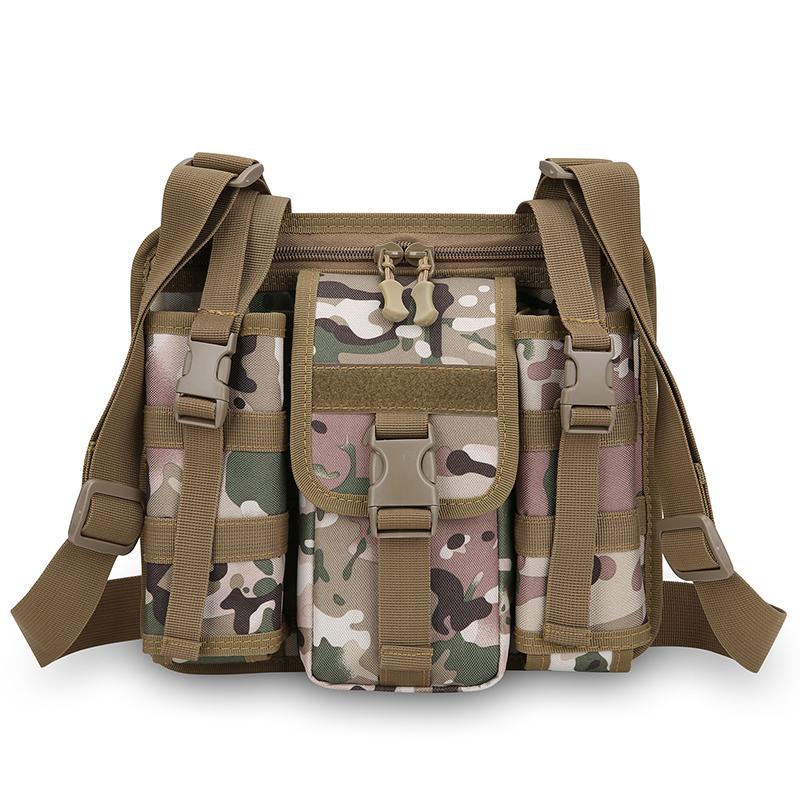 Large Capacity Men's Crossbody Bag Outdoor Sports Shoulder Bag Water Kettle Bag