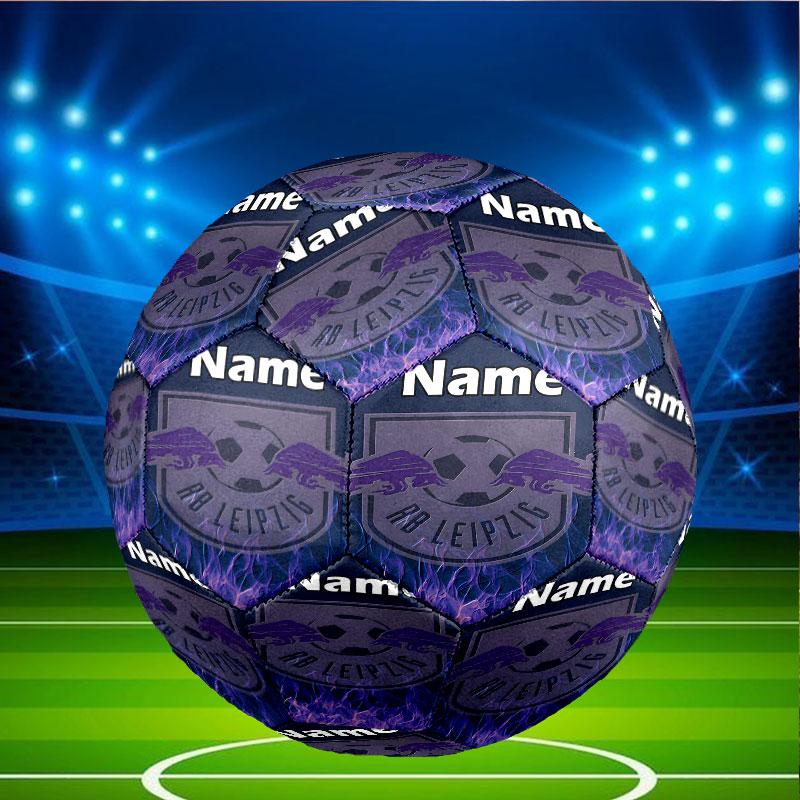 Custom Name Personalized RB Leipzig Print Size 5 Soccer Ball Training & Match Football, for Team, Kicking, Gift for Football Enthusiasts