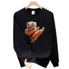Heavy High-End Trendy Brand Pure Cotton T-Shirt Men'S Bottoming Shirt Long-Sleeved Trendy Autumn And Winter Men'S And Women'S Crew Neck Sweater