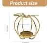 Hollow Out Pumpkin Figurine Tealight Holder Metal Candlestick Table Centerpieces Decors for Halloween Parties D57B