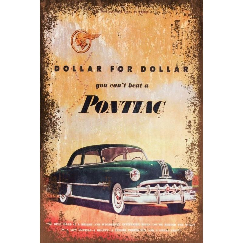 Retro Beer Metal Wall Art 20x30cm