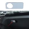 Trim Co-Pilot Storage Box Handle Panel Silver Aluminum For Benz C-Class 2008-14