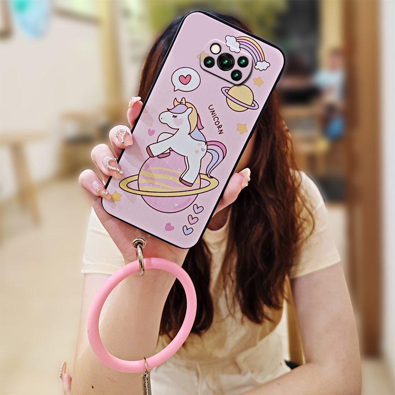 

Creative Waterproof Phone Case For Xiaomi Poco X3 NFC/X3 Pro Cartoon Ring heat dissipation Dirt-resistant Cute Soft Case Xiaomi Poco X3 NFC/X3 Pro
