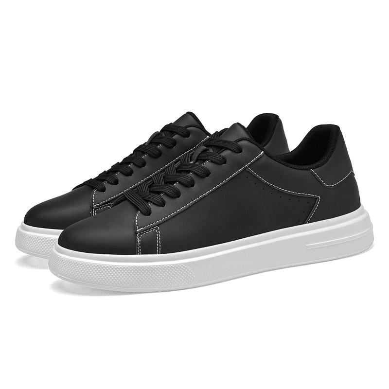 

Fashion Lace Up Men s Fashion Sneakers Casual Shoes Lightweight Breathable Athletic Walking Shoes Men Gym Tennis Sports Running Shoes 38 чёрный