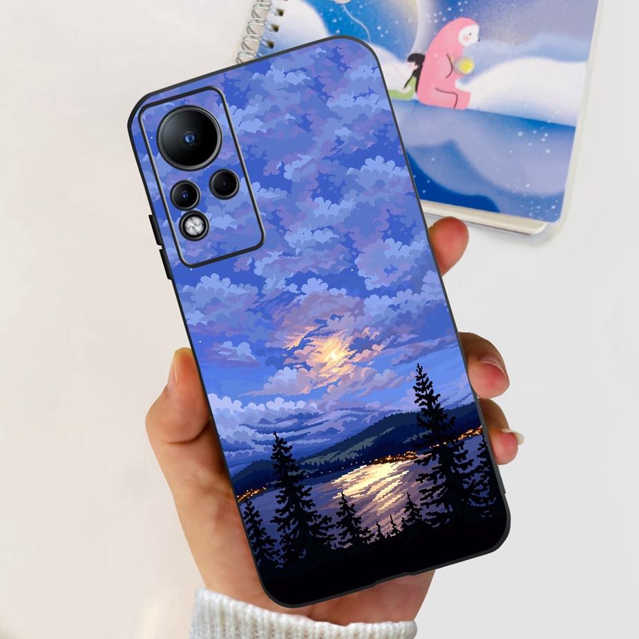 For Infinix Note 11 Case X663 X663B Cute Fashion Painted Cover Case For Infinix Note 12 Note12 Note11 X663C Soft TPU Fundas Capa