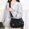 Nylon Messenger Bag Neutral Nylon Oxford Cloth Women's Shoulder Messenger Bag Middle-Aged and Elderly Leisure Bag