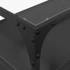 Vidaxl Szafka Pod Tv Ze Szklanym Blatem, Czarna, 98X35X51 Cm