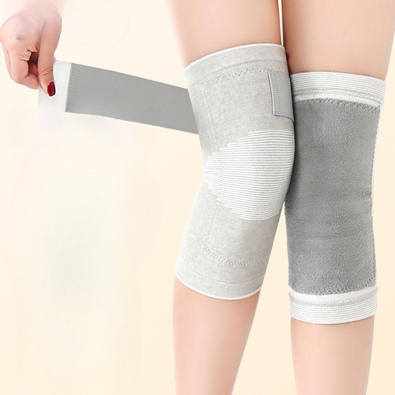 

Унисекс Утепленные удлиненные наколенники с флисовой подкладкой, гетры, зимняя защита от холода для пожилых людей, коленный сустав XL