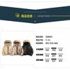 Unisex Winter Thick Cotton Puffer Jacket With Detachable Faux Fur Hooded Collar Oversized Fit Men Women