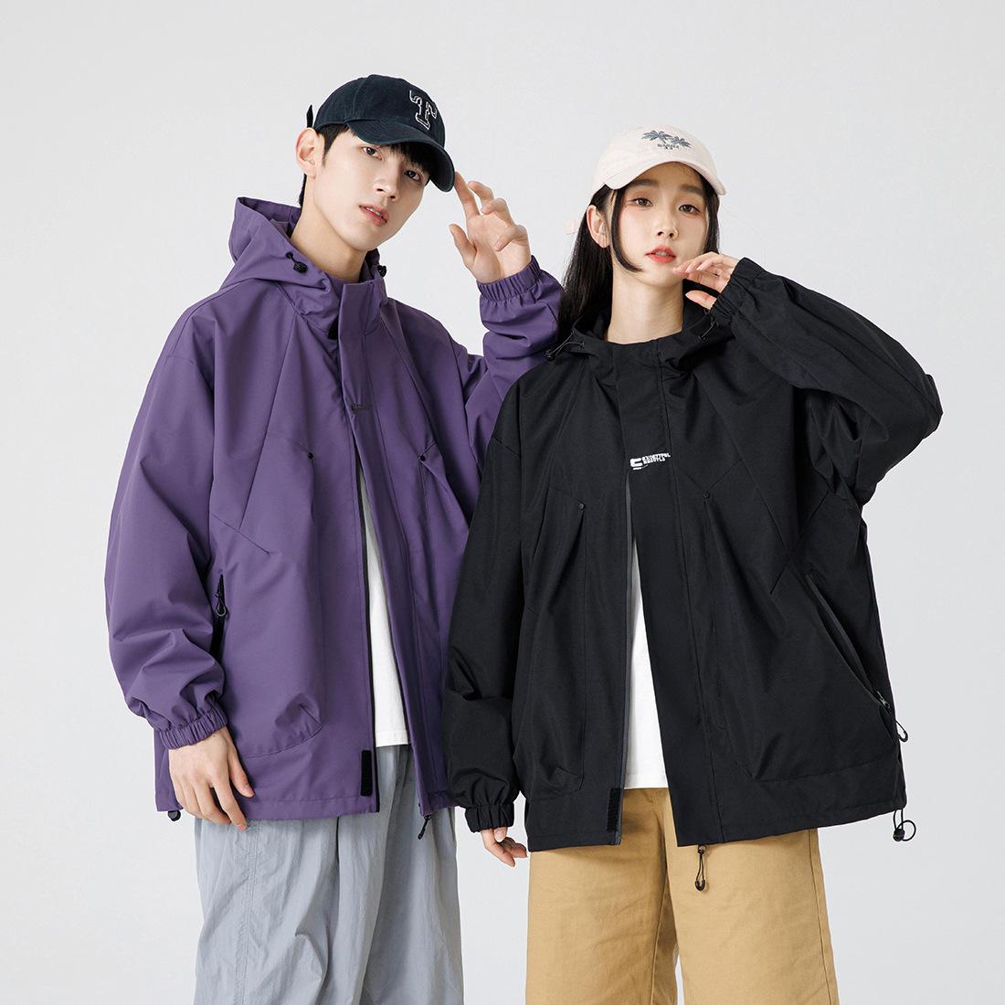 Новая куртка Куртка мужская и женская осенне-зимняя ветрозащитная и водонепроницаемая — фото 3