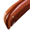 New Anti-Static Handcrafted Natural Peach Wood Hair Comb Head Massage Sandalwood Comb Hair Care Diy Styling Tool