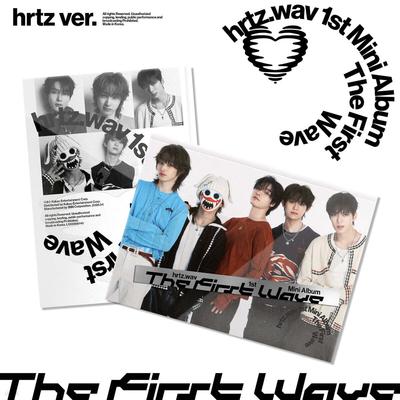 Hrtz.wav Die Erste Welle Kpop Album CD Fotokarte Offizielle hrtz Version