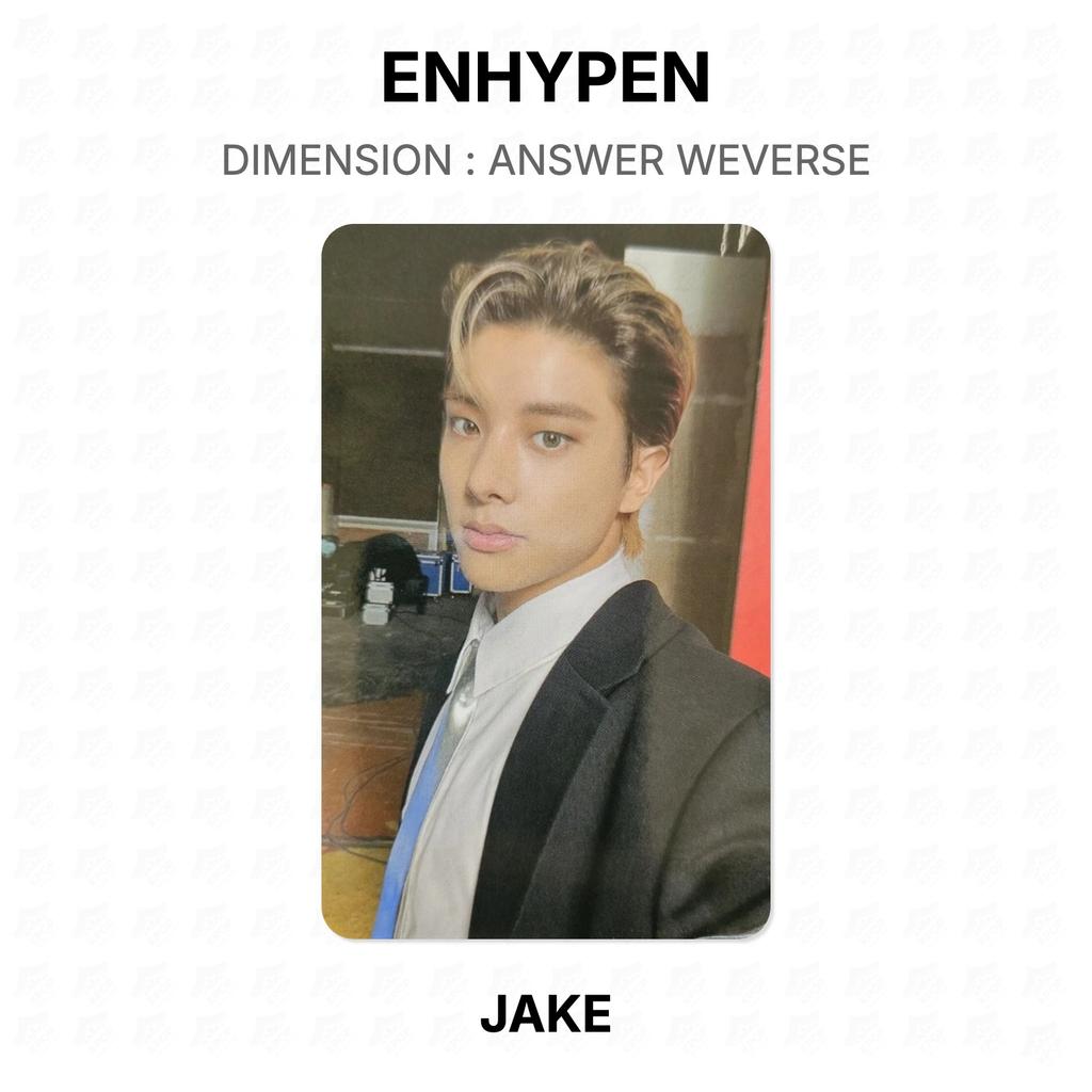 ENHYPEN DIMENSIONE : FOTOCARTA UFFICIALE WEVERSE ANSWER