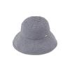 Tea AfternoonTea LIVING Hat JS76 Gingham Check Grosgrain Wide Brim UV Hat Blue [Afternoon Living]