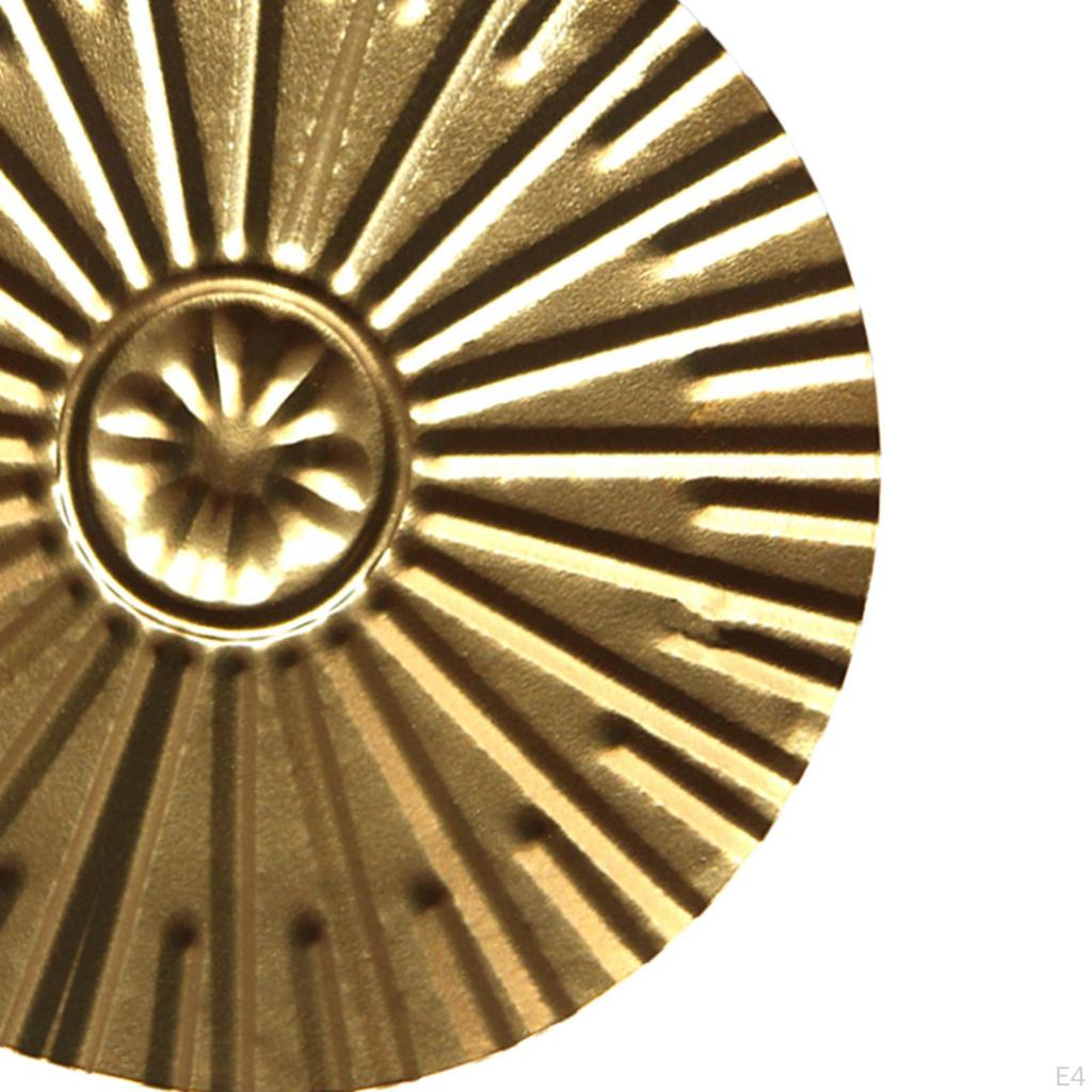 Geometric Circle Wall Mount Creative Hanging Sculpture Decor for Indoor Room Porch Bathroom