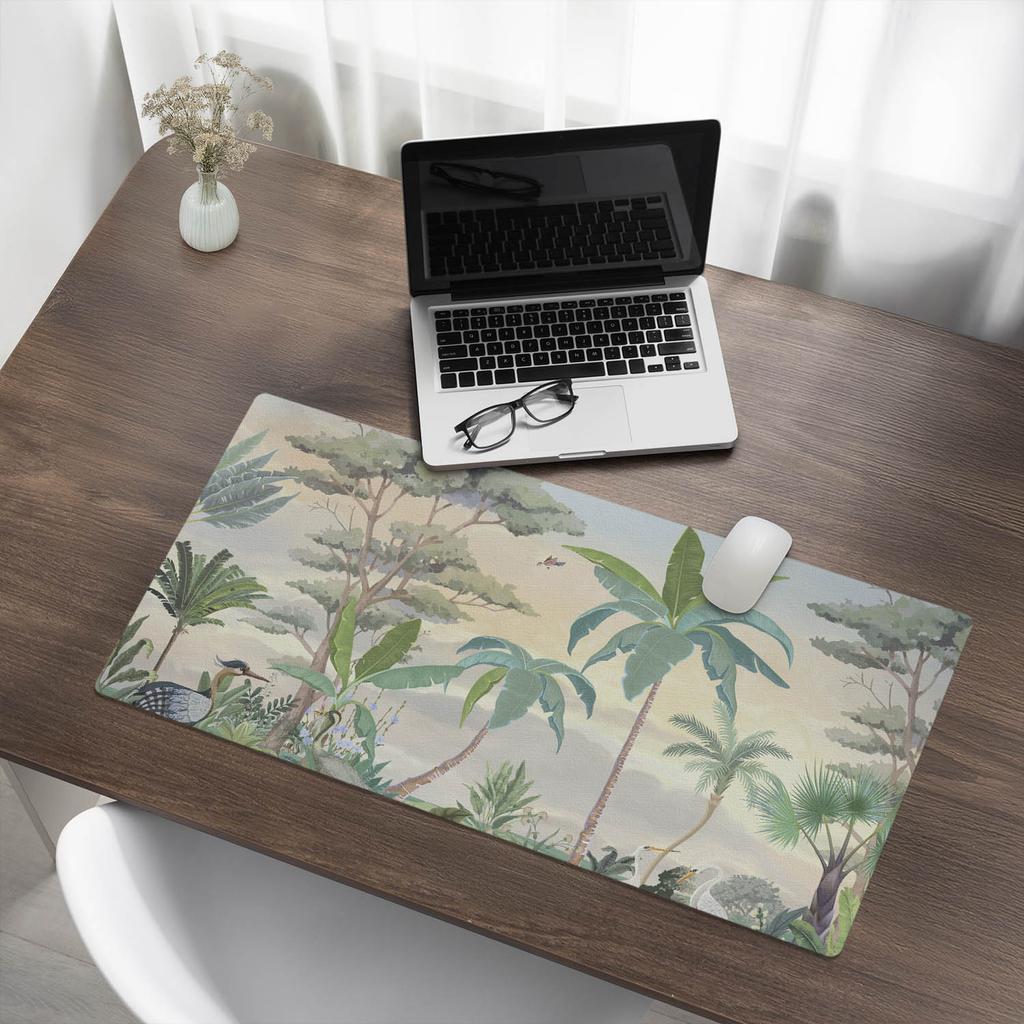Decorative Table Mat with Premium Print Tropical Landscape 90x45 cm