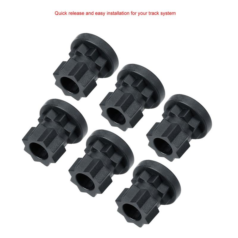 2Pcs/set Mount Track Mounting Base Track Attachment Adapter Kayak Boat Canoe Fish Rod Accessories Kayak Track Mount