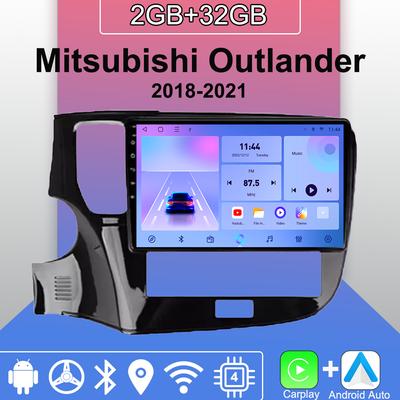 Autorádio Android Carplay pro Mitsubishi Outlander 2018-2021 multimediální přehrávač hlavní jednotka stereo GPS navigace BT WIFI 2+32GB