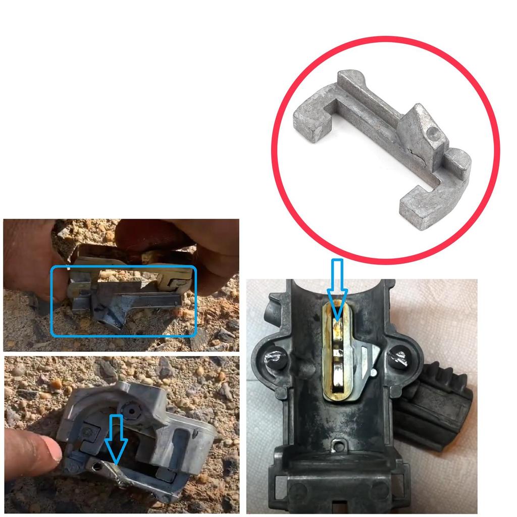 BSP502 Lenkrad Zündschlosszylinder Wellenclip für BMW 3er E36 5er E34 E39 E60 7er E32 E38 8er E31 X5 E53 32321095823