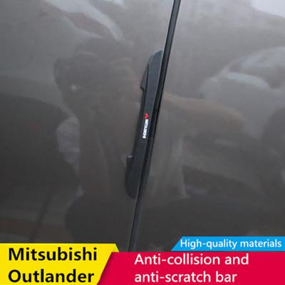 4 adet araba kapı emniyeti kenar köşe tampon muhafızları tampon koruma şeridi araba kapı çarpma çubuğu Mitsubishi Outlander Pajero için