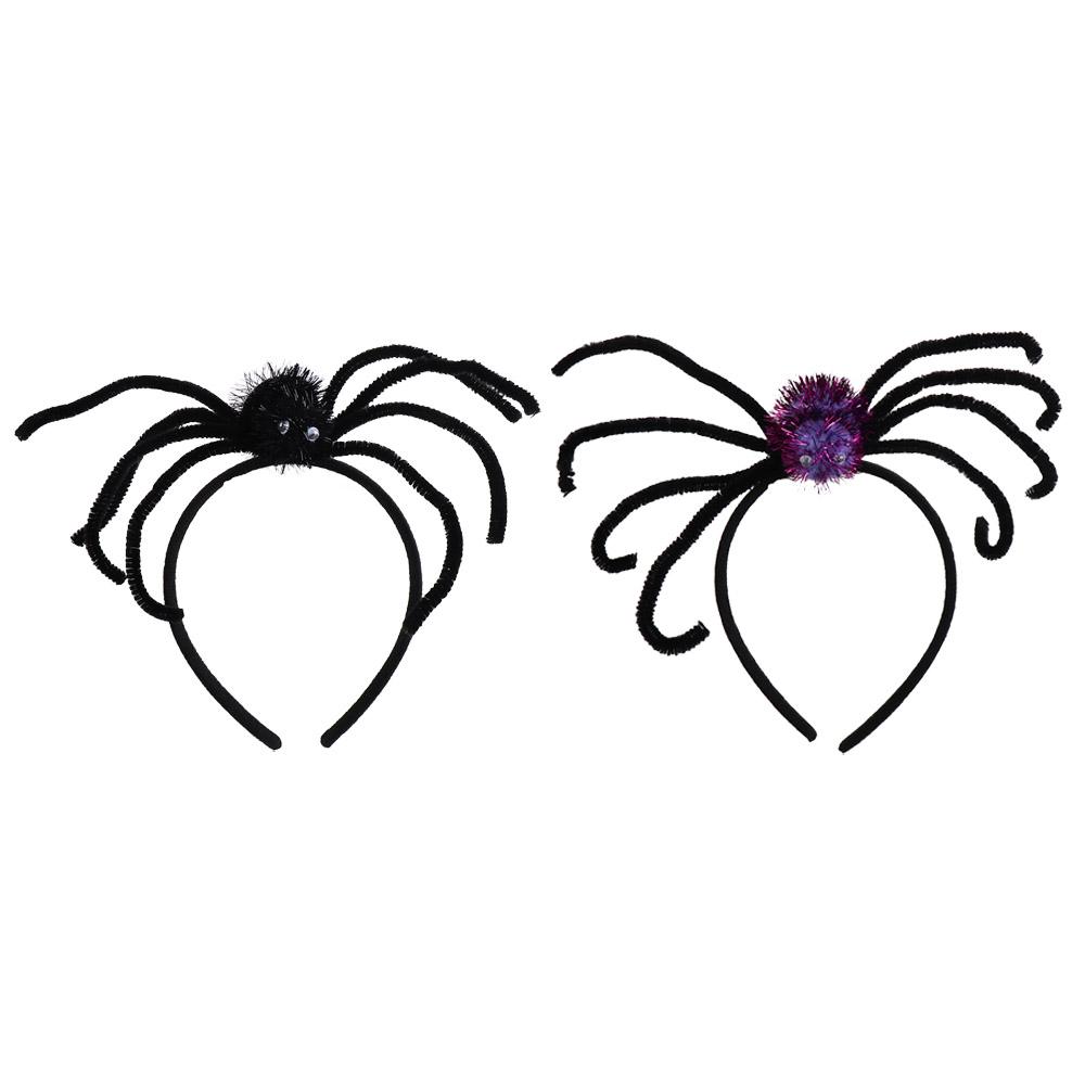 Novelty Women Hair Hoop Headwear Halloween Hairbands Halloween Spider Headband  Gift