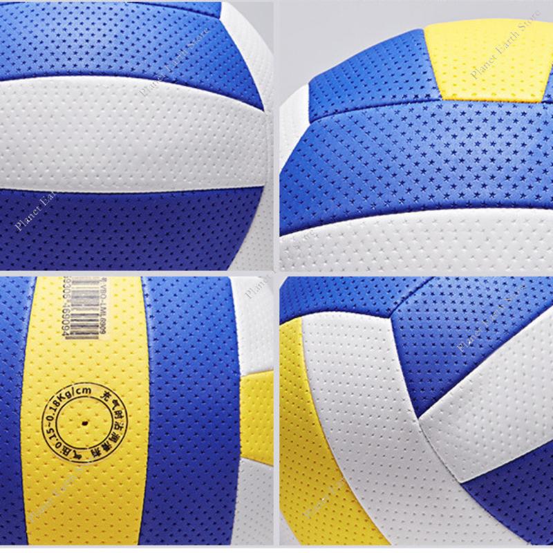 Size 5 Soft Touch Volleyball Professional Competition Volleyball Beach Volleyball for Gym Beach Outdoor Indoor Training