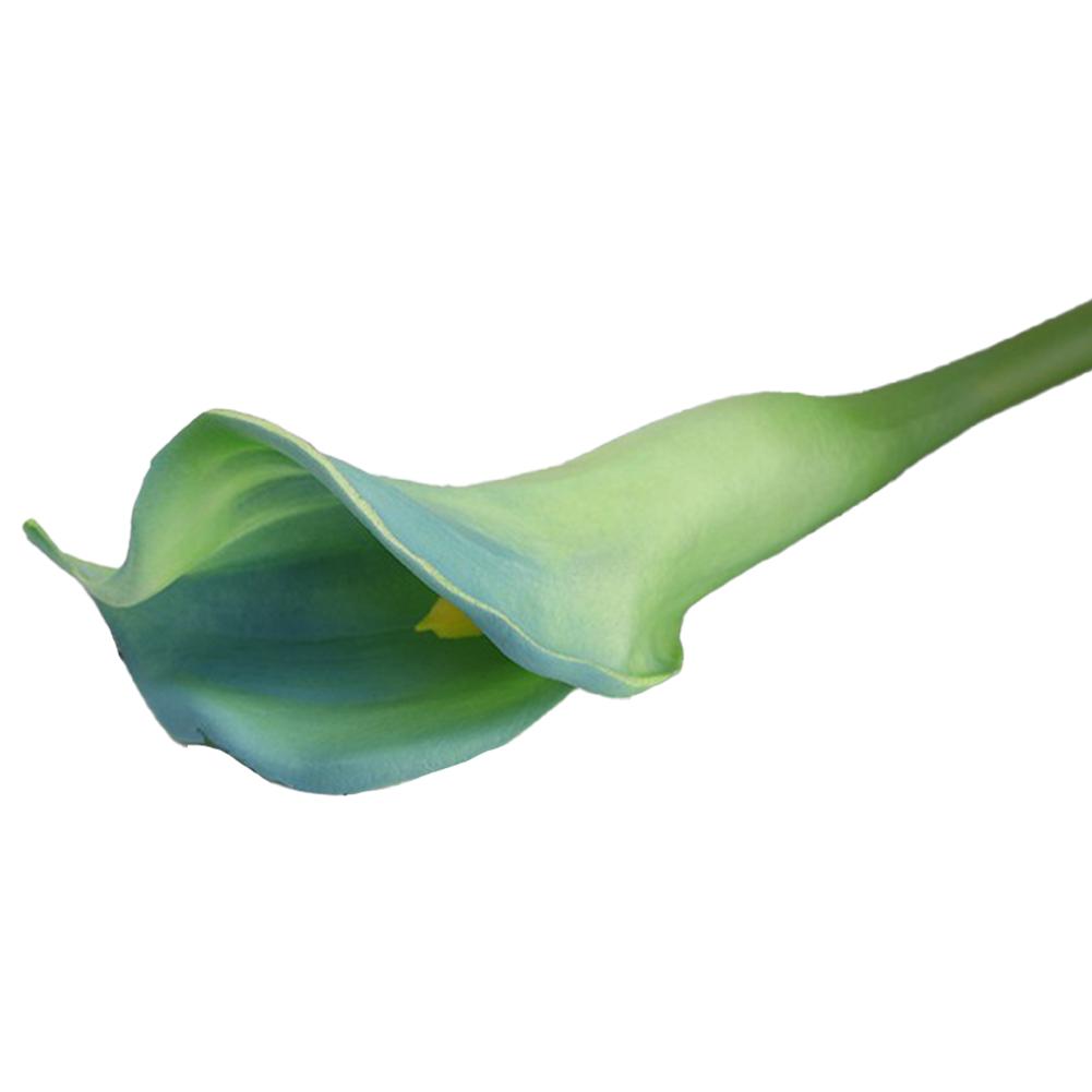 Easter Lily Decoration Artificial Calla Lilies Bendable Green Stems High-quality Silk Large Flower Heads Natural Appearance