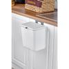 15 Lt Kitchen Countertop And Cabinet Hanging Garbage Bin