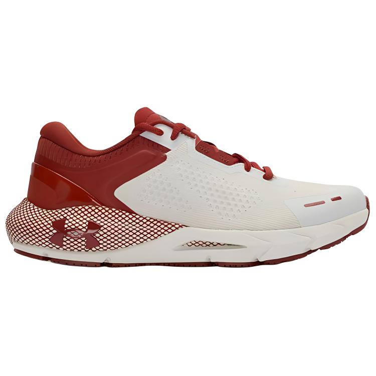 Under Armour HOVR Phantom 24/7 Chaussures de Running Décontractées Basses Confortables Femme sneaker Blanc Rouge 3028447-840