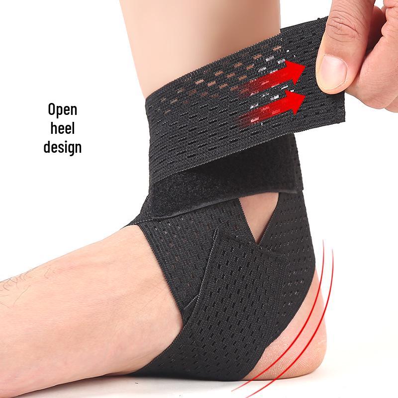 Unisex Adjustable Lightweight Ankle Support Sleeve - Anti-Sprain and Joint Stabilizer