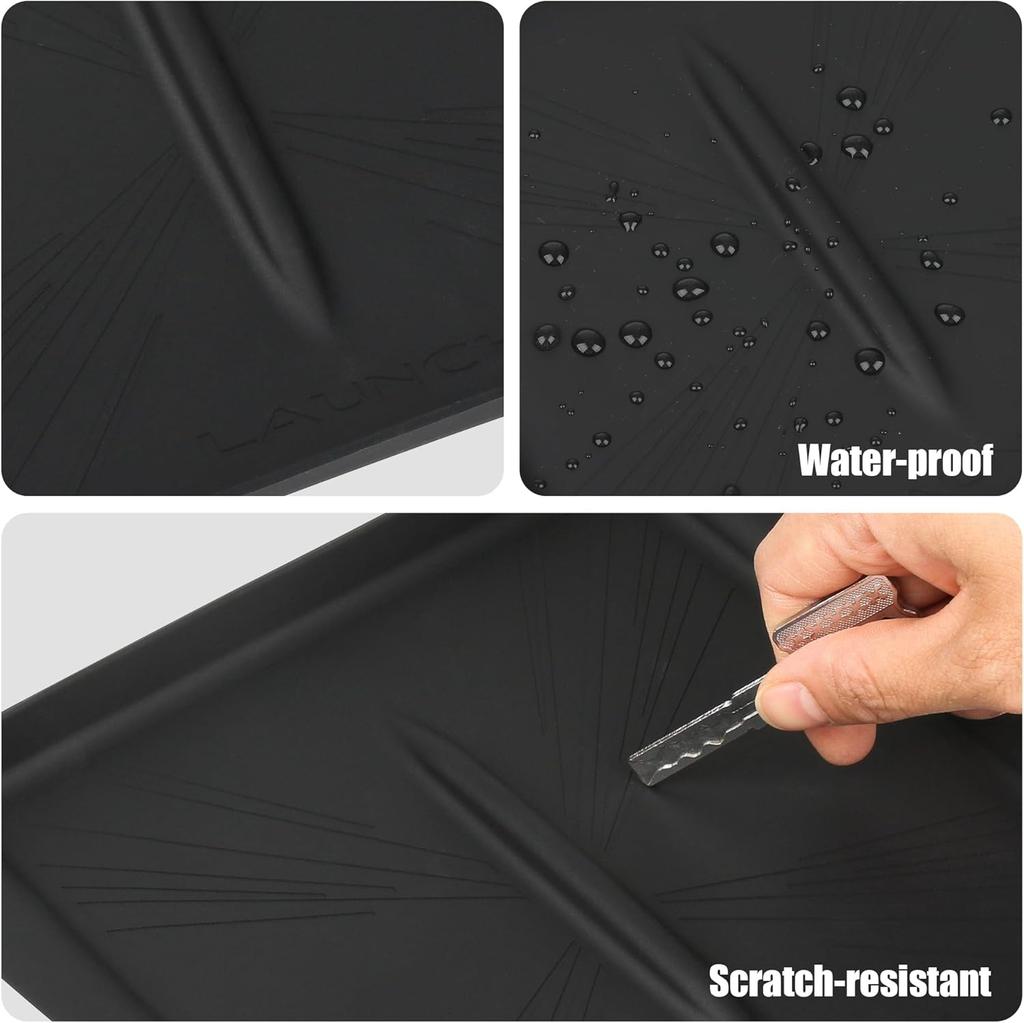 For Tesla Model Y Juniper 2025 Center Console Silicone Mat Designed Refresh,Non-Slip Design For Tesla Model 3 Highland 2024-2026
