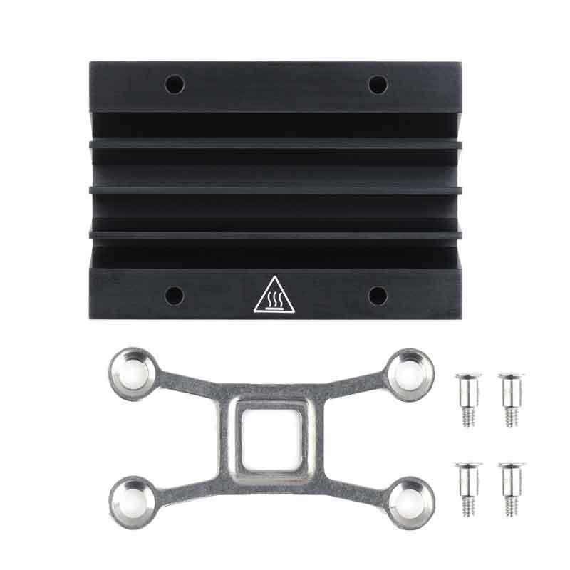 Jetson Nano Aluminum Alloy Heat Sink with Bracket and Thermal Grease