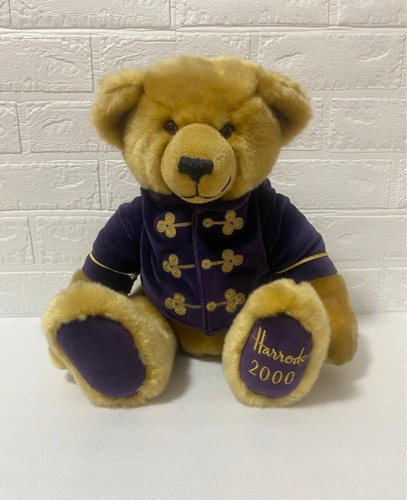 [USED] Excellent condition Harrods Millennium Limited Edition 2000 Teddy Bear