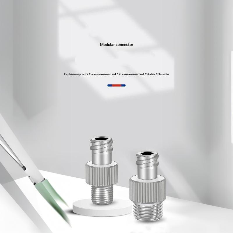 Luer Tracheal Fitting Connector M5 M6 M8 G1/8 G1/4 Male Female Double Thread for Pneumatic Air Hose Connection