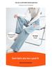 2025 Spring/Autumn Women's High-Waisted Embroidered Wide-Leg Denim Pants